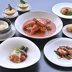 シンガポール シーフード リパブリック東京 竹芝店のコース写真