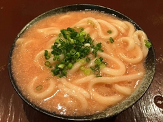 明太子あんかけうどん