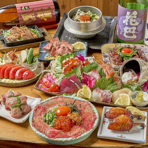 梅田駅近！焼き鳥 魚料理 日本酒・地酒も豊富！創作焼き鳥と牛タンをおしゃれ空間で♪