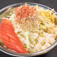 【目の前で焼き上げる】当店自慢の熱々もんじゃは絶品♪