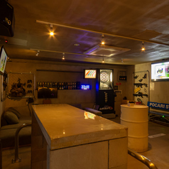 2Fではダーツ、シーシャが楽しめる♪