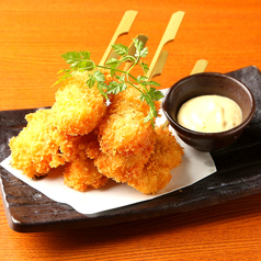 鱧おとし食べ比べ|鱧の串カツ梅タルタル(1本)|鱧の天ぷら