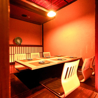 少人数の個室～大人数でのご宴会にも◎