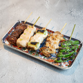 料理メニュー写真&nbsp;炭火焼 焼き鳥おまかせ五本盛り
