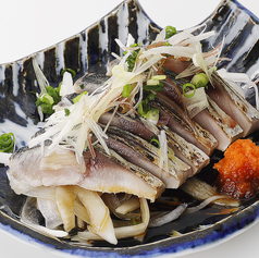 《海鮮つまみ》炙りしめさばポン酢