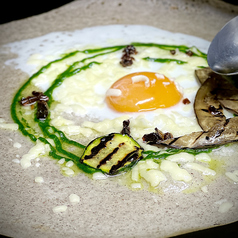 あつあつの鉄板で焼くヘルシーなガレット