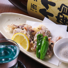 ホタルイカの天ぷら