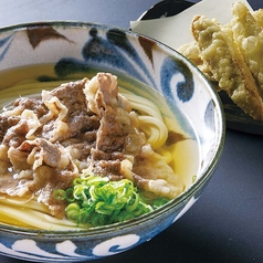 牛肉ごぼううどん