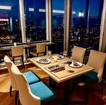 綺麗な夜景が見渡せる！デートや誕生日、記念日にもおすすめです♪