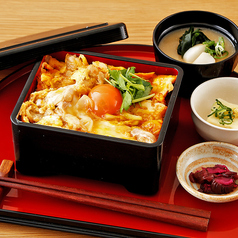 軍鶏の親子重定食