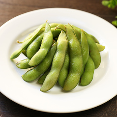 枝豆/鶏の醤油煮