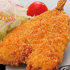 特大アジフライ/仙台麩の竜田揚げ