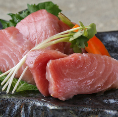 数量限定　希少部位　マグロカシラ刺し