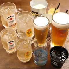 気軽さと充実度を両立した飲み放題コースをご提供