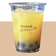 タピオカマンゴー茉莉花ティーエード
