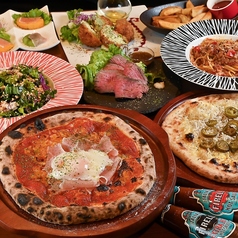 PIZZA KU VAI ピザクウバイのコース写真