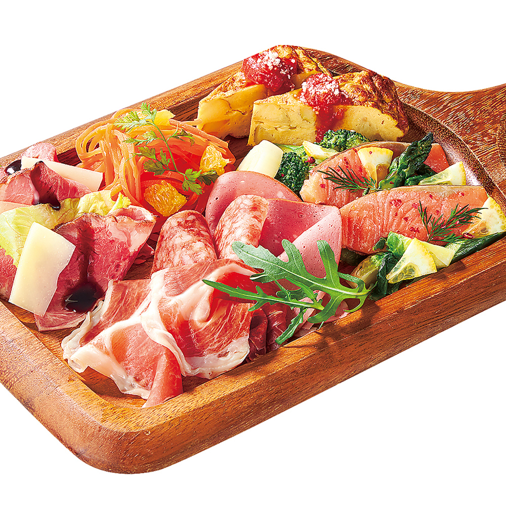 季節の食材が楽しめる「前菜盛り合わせ」はお酒との相性抜群◎女子会やママ会、会社宴会にぴったり☆