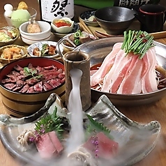 広島名物 和牛 牡蠣 鉄板焼き 暫 広島駅前店のコース写真