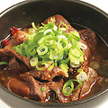 料理メニュー写真 もつ煮込み　赤(味噌)or白(関西だし)