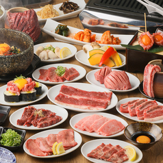 産地にこだわった厳選国産牛を焼肉、肉刺しで☆