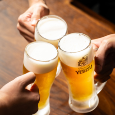 単品飲み放題やっております!