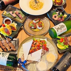 十勝帯広創作料理灯火TOUKAのコース写真