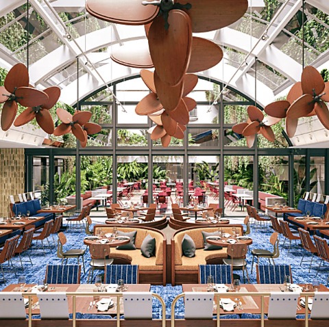 那覇空港から車で約11分の好立地。鮮度抜群な地元食材を五感で楽しむブッフェ♪