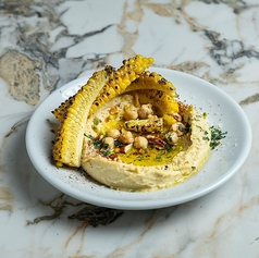 Hummus Mevsim sebzeleri　フムスと焦がした野菜