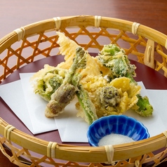 春野菜の天ぷら盛合せ