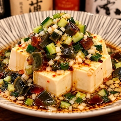 ピータン豆腐(冷奴風)