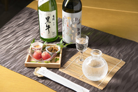 きき酒師の選ぶ日本酒をご堪能ください。