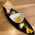 料理メニュー写真&nbsp;チーズ盛り合わせ１人前