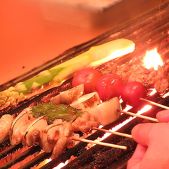 イチオシは焼鳥を始めとする炭火で焼き上げる串焼き