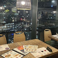 博多駅からの夜景がみえます♪