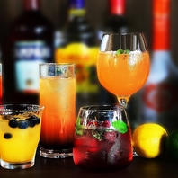 カクテルも多数ご用意！！