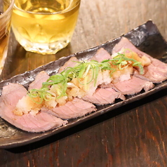 炙り牛もものおろしポン酢