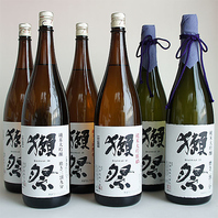 日本酒の王道”獺祭”4合瓶を無料でサービス・海鮮料理