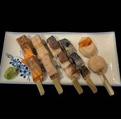 海鮮串焼き 5本