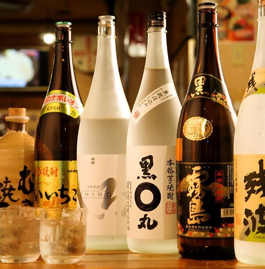 焼酎や日本酒・ハイボール・カクテルなど料理と相性の良いお酒を多数取り揃え！お好きな一杯を堪能◎
