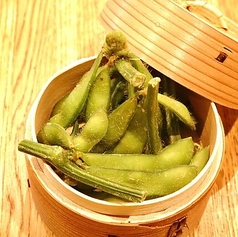 蒸し枝豆