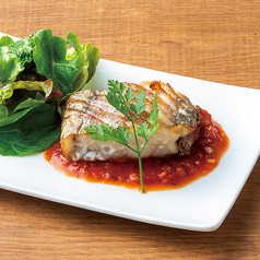 太刀魚の炙り焼きトマトソース
