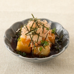 ミルク餅のもっちり揚げ出し豆冨