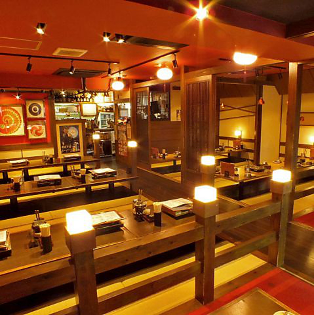 全席掘りごたつ！最大70名様までの貸切宴会可能な広々店内の【木村屋　溝の口本店】です♪