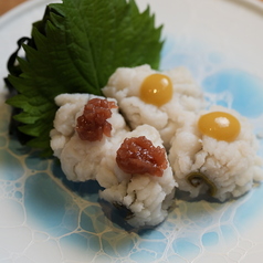 鱧の焼き霜（季節限定）