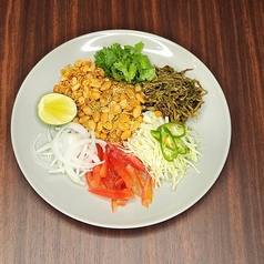 お茶の葉サラダ