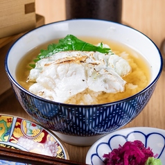 出汁茶漬け(鯛・炙り明太子・煮穴子)