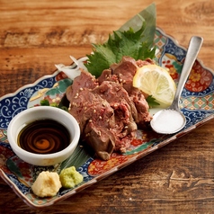 地鶏のタタキポン酢