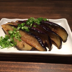 茄子の酢醤油和え 