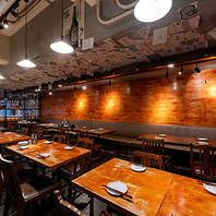 広々空間で宴会♪～50名まで貸切可能です！