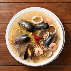 シーフードペペロンチーノ